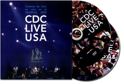 "Cabezas de Cera, Live USA" DVD and CD
