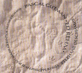 "Ed Rehm" CD - Pascal Gutman