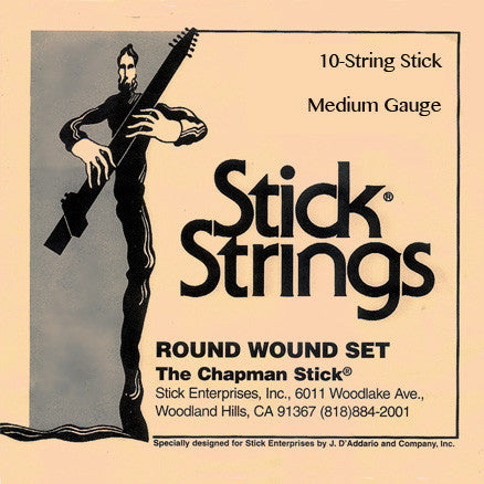 10-String Set: Medium Gauge (select tuning)