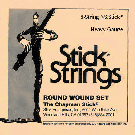 8-string NS/Stick™ Set: Heavy Gauge (recommended, select tuning)